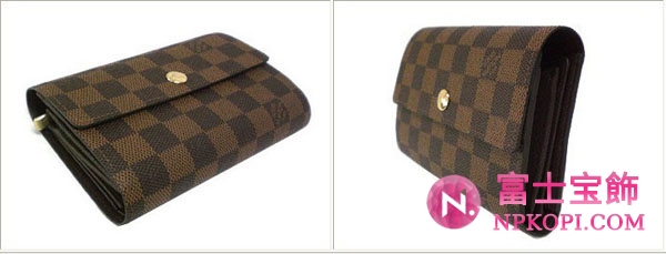 (LOUIS VUITTON)ルイヴィトン ブランドコピー ダミエ財布 ポルトフォイユアレクサンドラ N63067